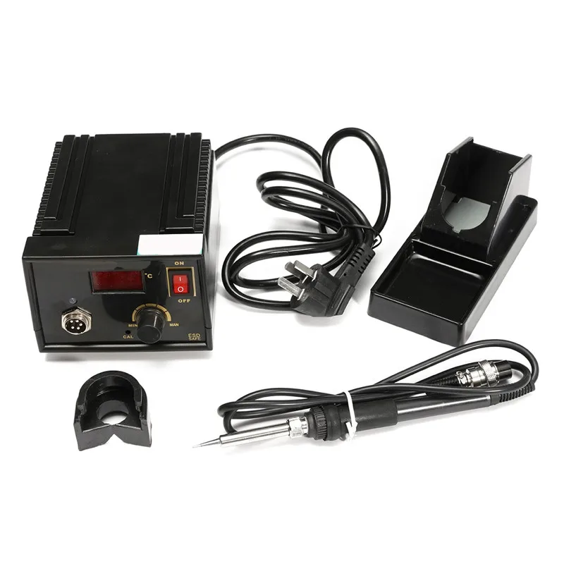 

Electric Soldering Irons 110V-220V 967 Electric Rework Soldering Station Iron LCD Display Desoldering SMD High Quality Tool