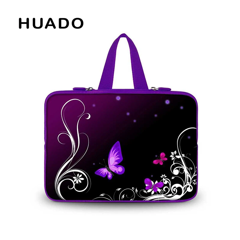 Purple Stylish Laptop Sleeve Bag 13&quot; 10&quot; 15&quot; women laptop handbags 17 inch Notebook Case for ...