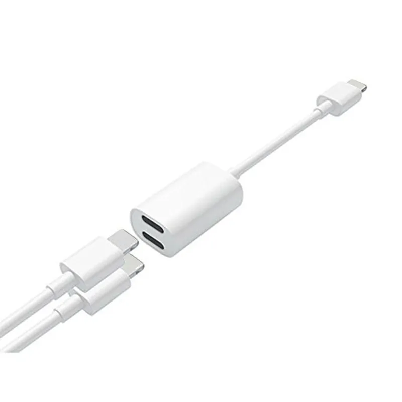 Buy Double Charger For Iphone 7 7 plus Adapter 8pin