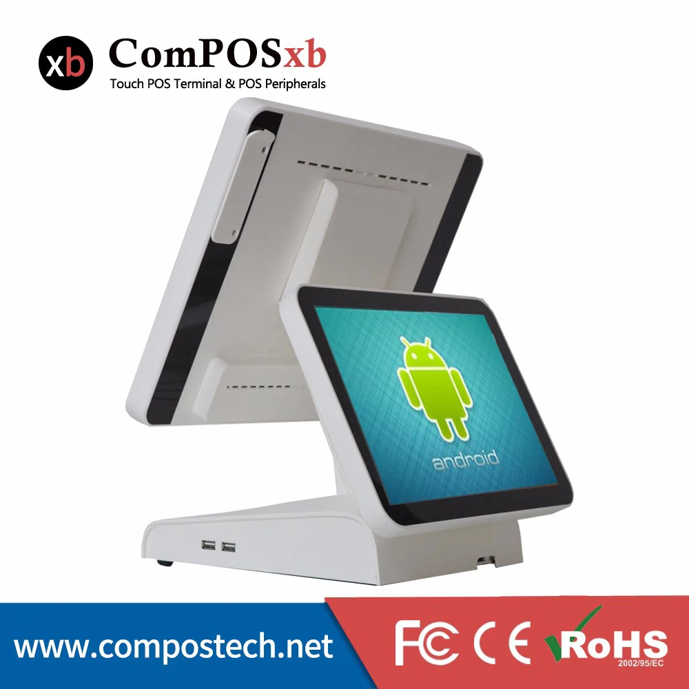 Compos 15 дюймов сенсорный экран POS машина Android система показывает кассовый аппарат может быть настроен