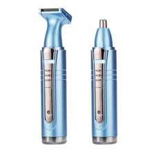 2 в 1 многофункциональная мужская электробритва бритва, нос ушной триммер для волос безболезненный женский эпилятор Обрезка салонная машинка для стрижки бороды бритва