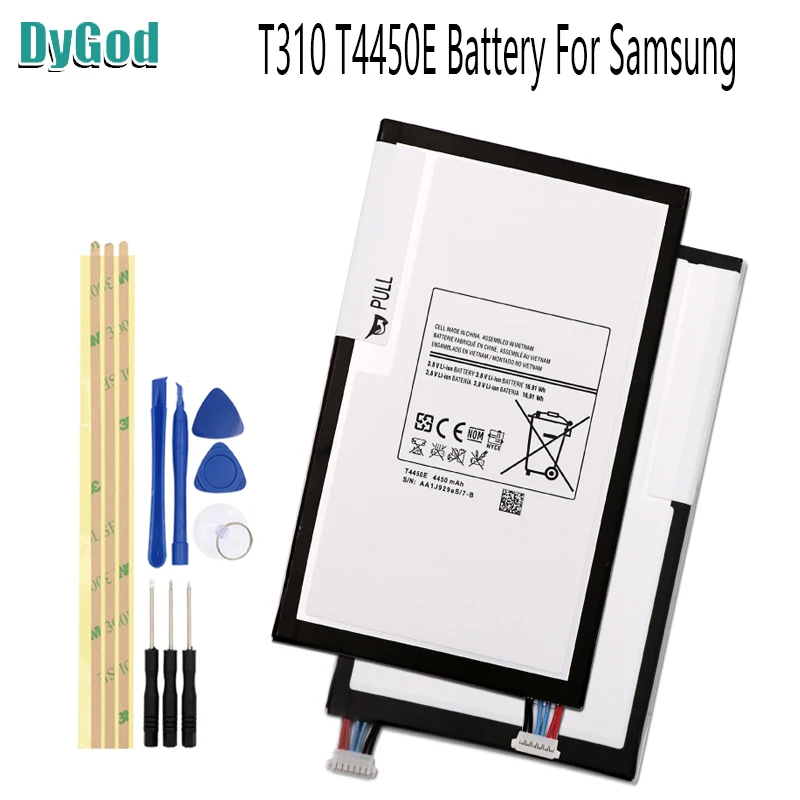 4450 мАч T4450E планшетный аккумулятор для Samsung GALAXY Tab 3 8 0 T310 T311 T315 запасной