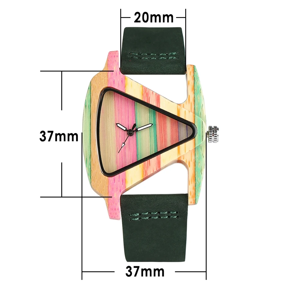 YISUYA Women Bamboo Wrist Watch Fresh Colorful H Dial Wooden Quartz Ladies Watches Top Brand Women Sport Timber Watch Relojes1 (14)