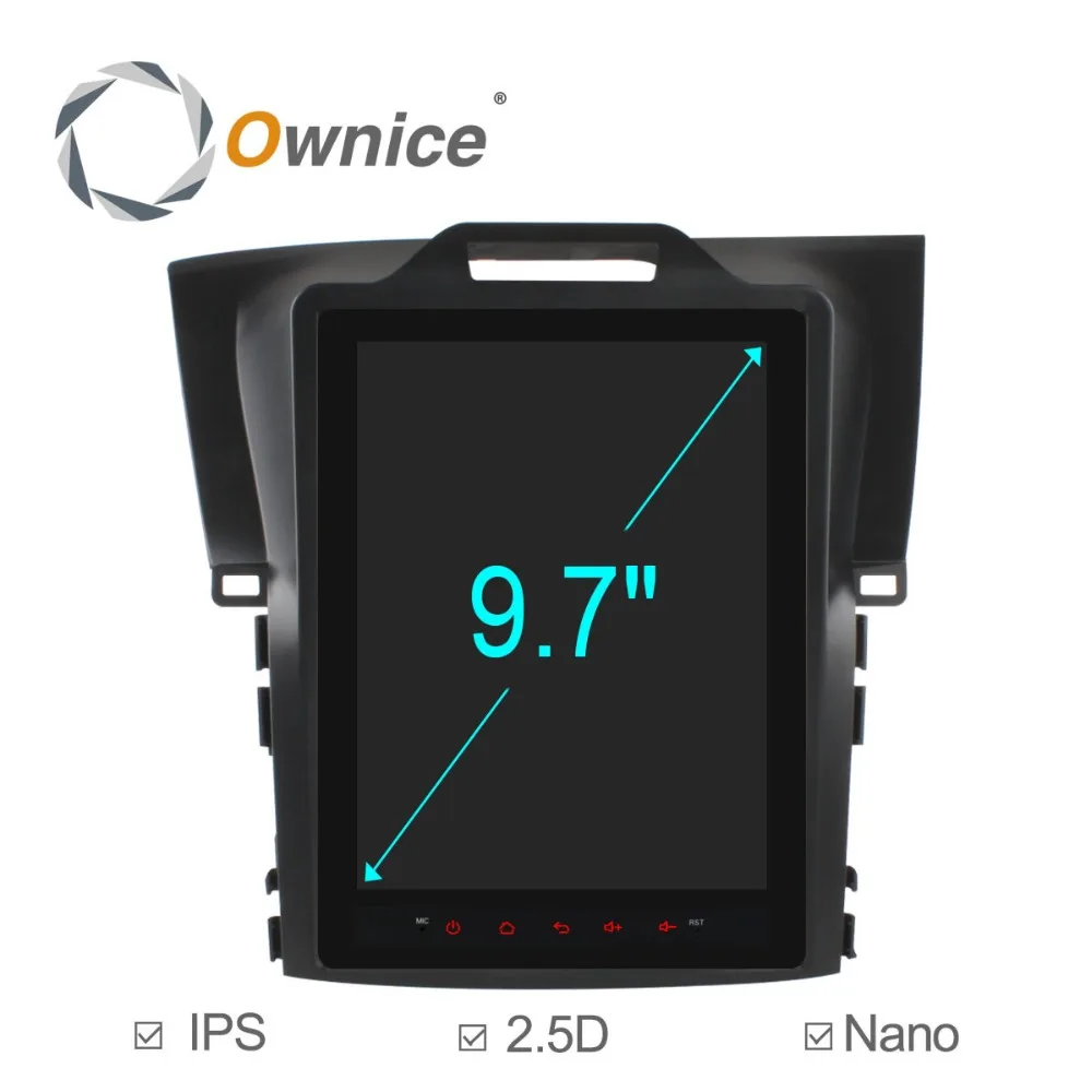 Excellent C600 Vertical 2.5D IPS 10.4" Octa 8 Core Android 6.0Car DVD Player For Honda CRV 2012 2016 2GB RAM+32GB ROM GPS Navigation Radio 1