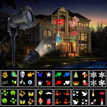 

LED pattern projection card light (without remote control)