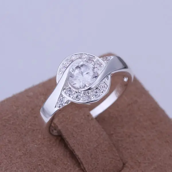 

JZR157 Wholesale silver plated ring, Factory price trendy fashion 925 stamped jewelry, inlaid stone Cat Eye Ring /aucajlja