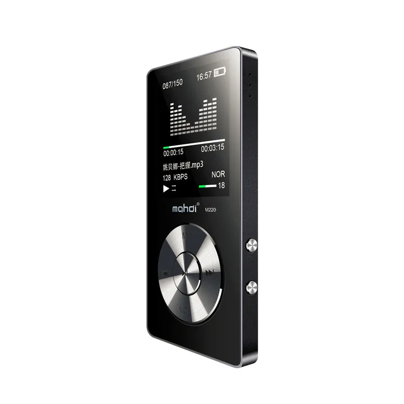 NEW Sport MP3 Player With Speaker 8G 80 Hours Full Metal MP3 Music Player With Screen Voice Recorder Video Arm Strap Earphone (5)