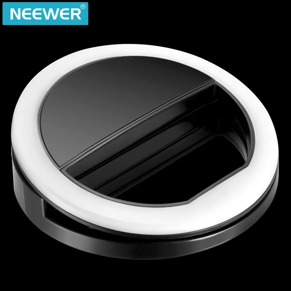 Neewer 36 LED Clip-On селфи телефона кольцо света для темноте Spotlight Яркость для iphone Samsung HTC Nokia iPad и Прочие ожерелья и подвески