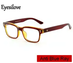 Eyesilove унисекс анти-синий солнцезащитные очки для близорукости блокировки синий свет фильтр компьютерные очки с диоптриями-0,50 до-6,00