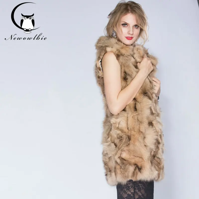 Buy 2018 Natural Real Fox Fur Coat Genuine multi