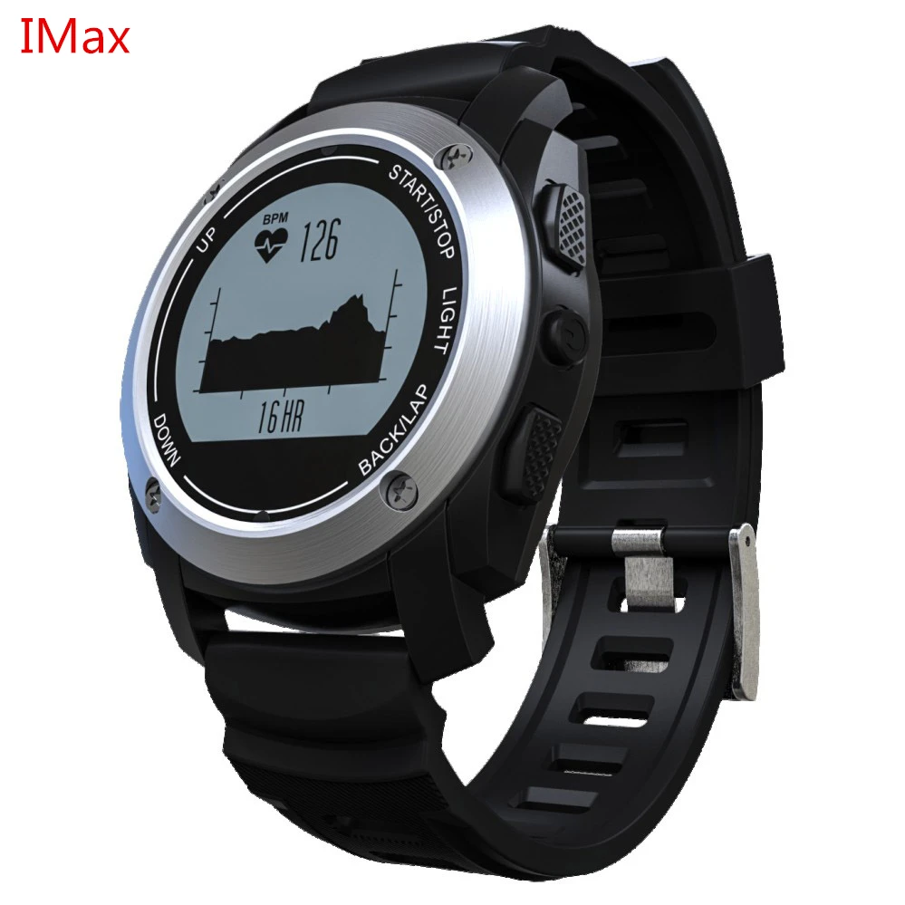 

GPS Sport Smart Watch S928 Bluetooth Watch Heart Rate Monitor Pedometer Speed Tracker Pressure Altitude Temperature Waterproof