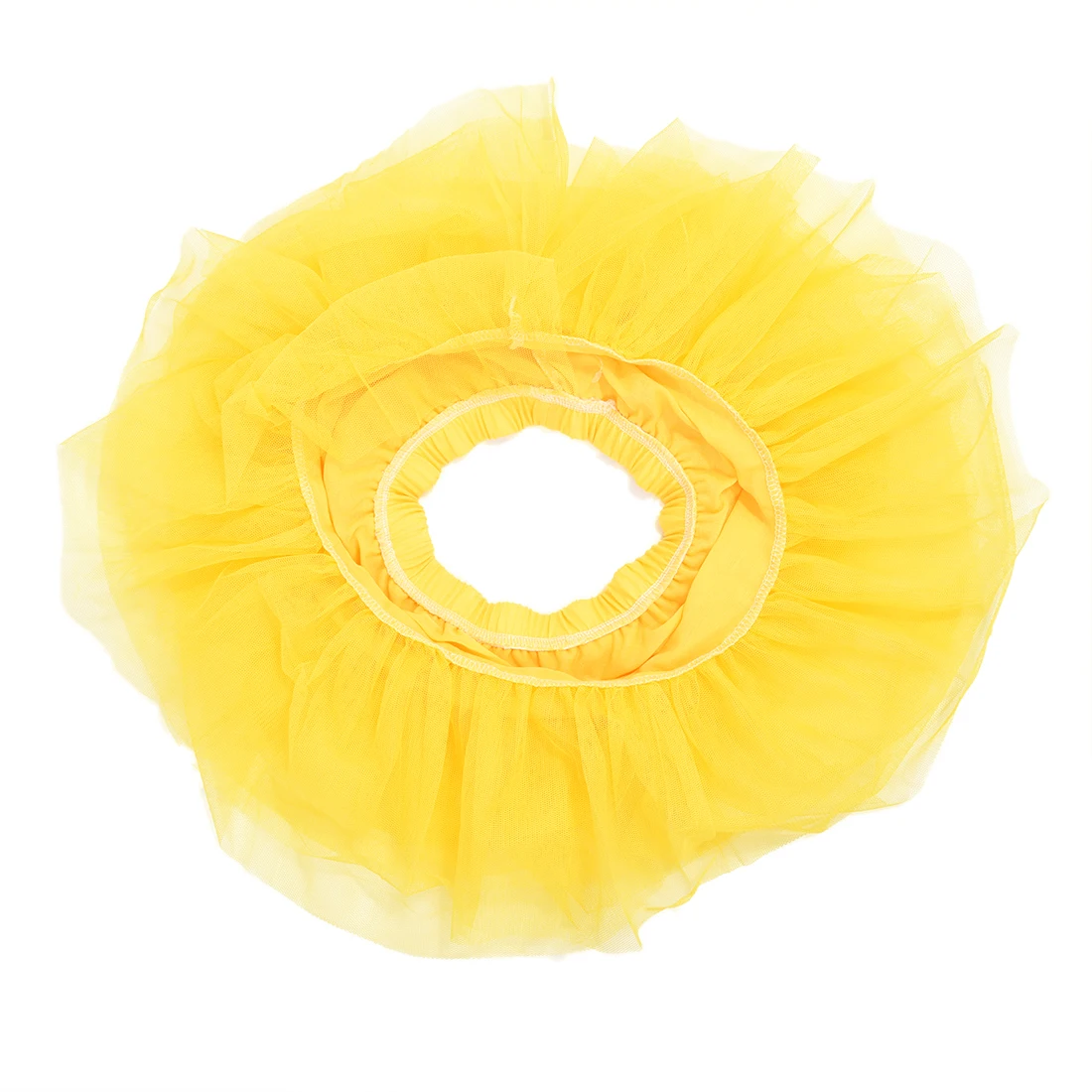 Платье для маленьких девочек платье принцессы с юбкой-пачкой Юбки Pettiskirt, короткое, мини, skirtses танцевальная одежда желтый 110 см