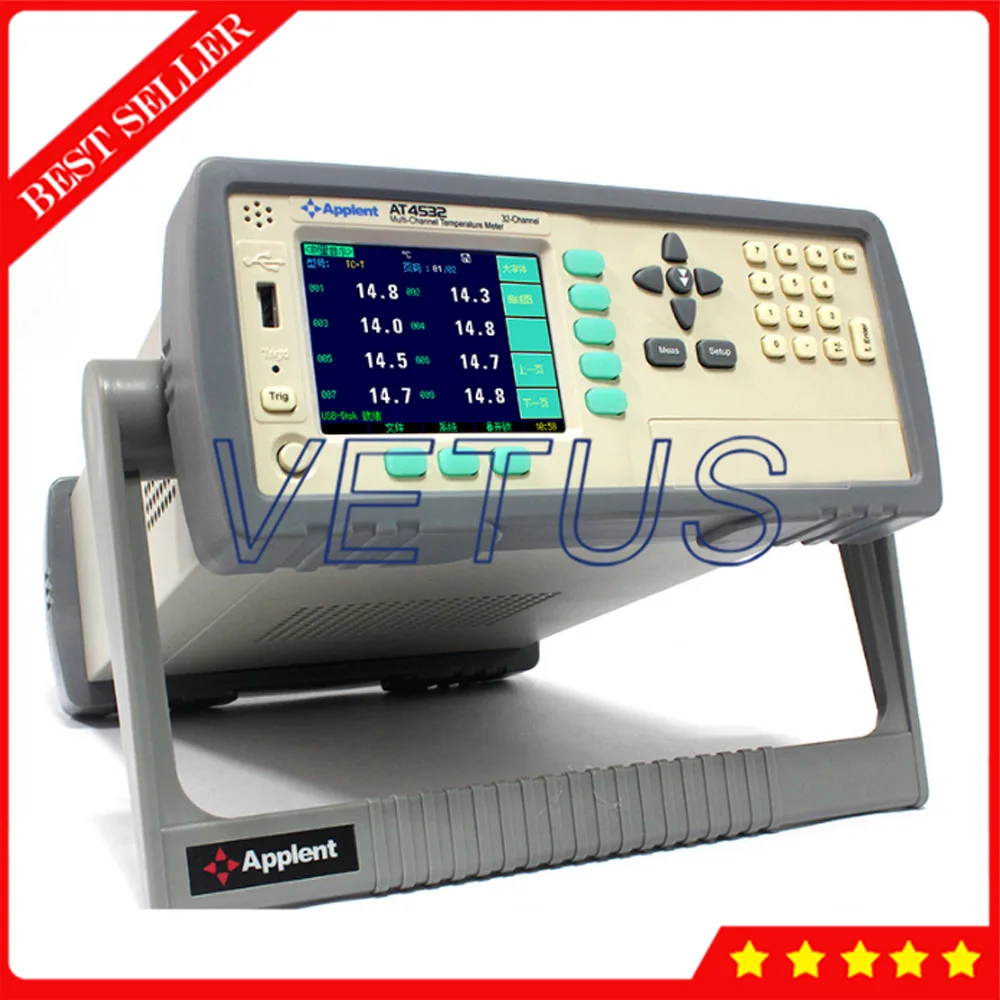 AT4532 32 Channels Temperature Data Logger with 32 Channels