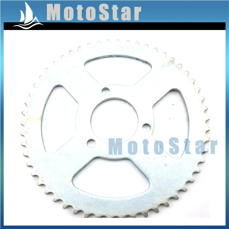 35mm 54 Tooth T8F Steel Rear Chain Sprocket For 2 Stroke 47cc 49cc Chinese Pocket Bike Mini Moto Kids ATV Quad Scooter Goped