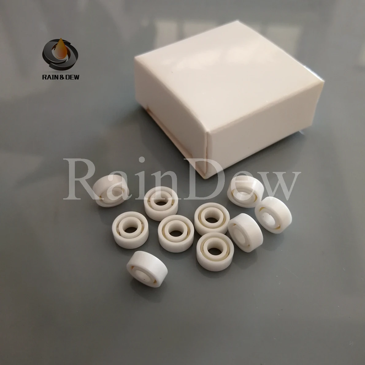 

RainDew 3pcs 683 Full Ceramic Si3n4 3x7x2 3mm/7mm/2mm Si3n4 Ceramic Ball Bearing