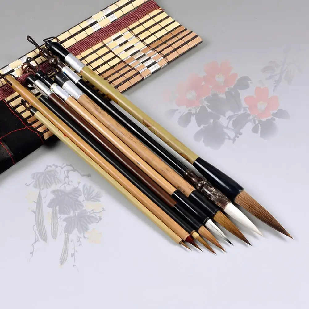 

Wholesale 6/9/13/19Pcs Chinese Calligraphy Writing Brush Set Painting Pen Art Drawing Tool