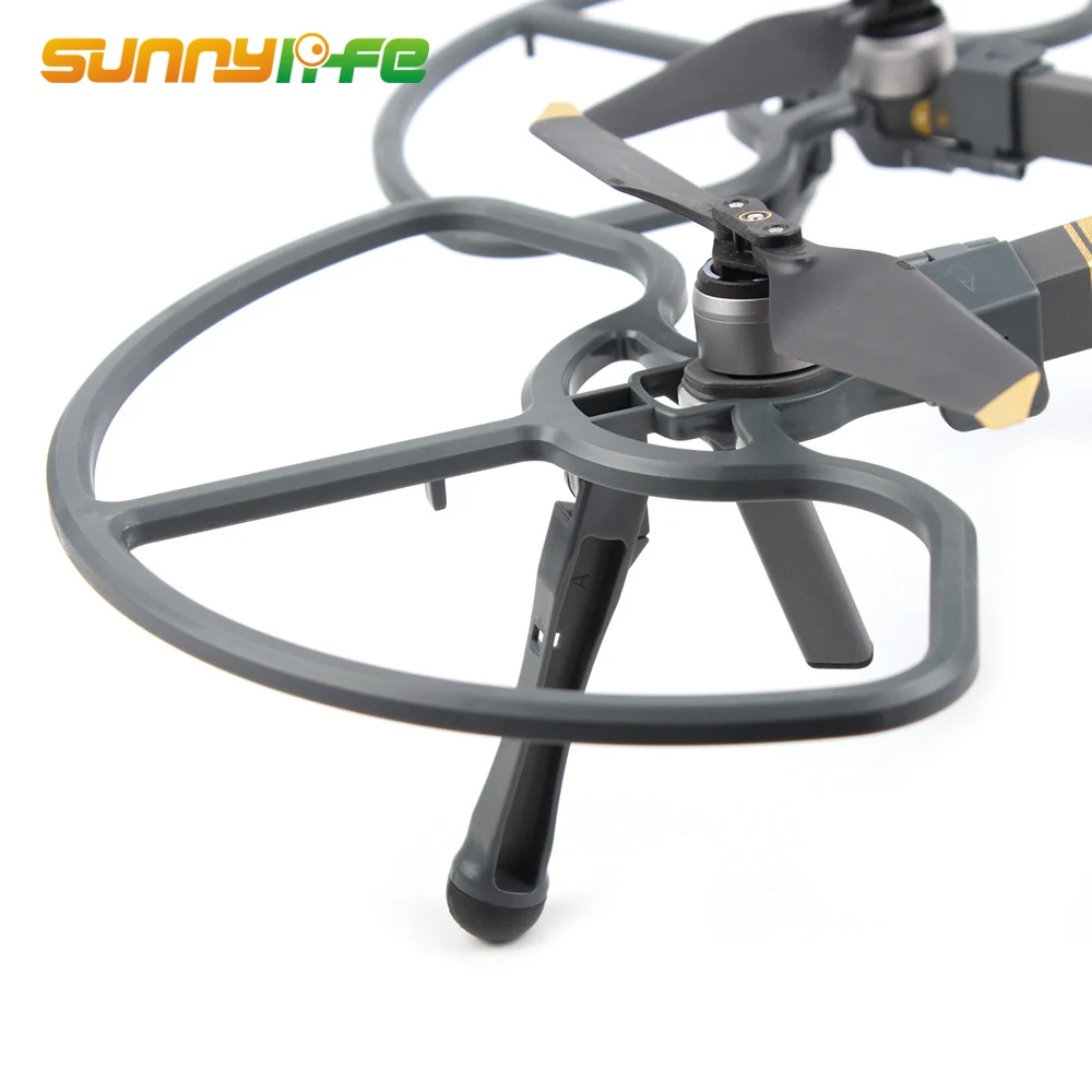 New Arrival 2 in 1 Integrated Landing Gears Stabilizers & Propeller Guards Prop Protectors for DJI MAVIC PRO PLATINUM WHITE |