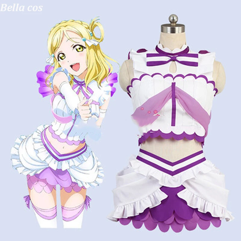 Индивидуальный размер LoveLive Sunshine Aqours Мари охара Косплей Костюм аквариумное