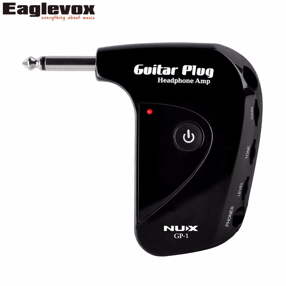 NUX GP 1 Electric Guitar Plug Mini Headphone Amp Built in Compact