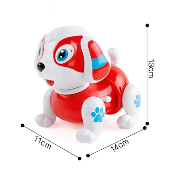 Забавные электронные игрушки Музыка поет и ходит игрушки для домашних животных электронная собака для детей случайный цвет @ ZJF