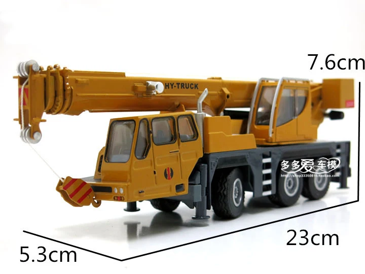 1:50 литые под давлением инженерные транспортные средства металлические модели автомобилей игрушки сплав подъемный кран машина грузовик для детей игрушки