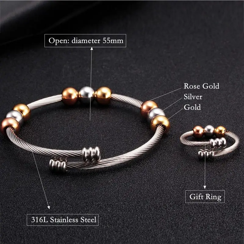 women girls Beads Charm Bracelets (2)