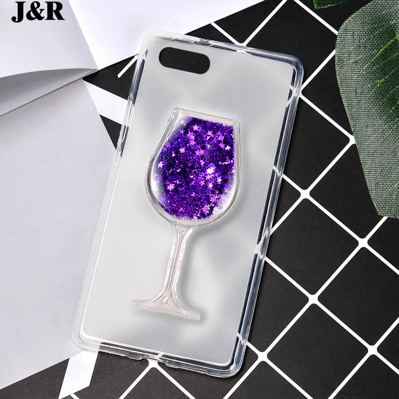 Case For Asus ZenFone 4 Max ZC520KL Cover 3D Liquid Star Quicksand Glitter Dynamic Clear TPU Wine Glass Protective Silicone Bags |