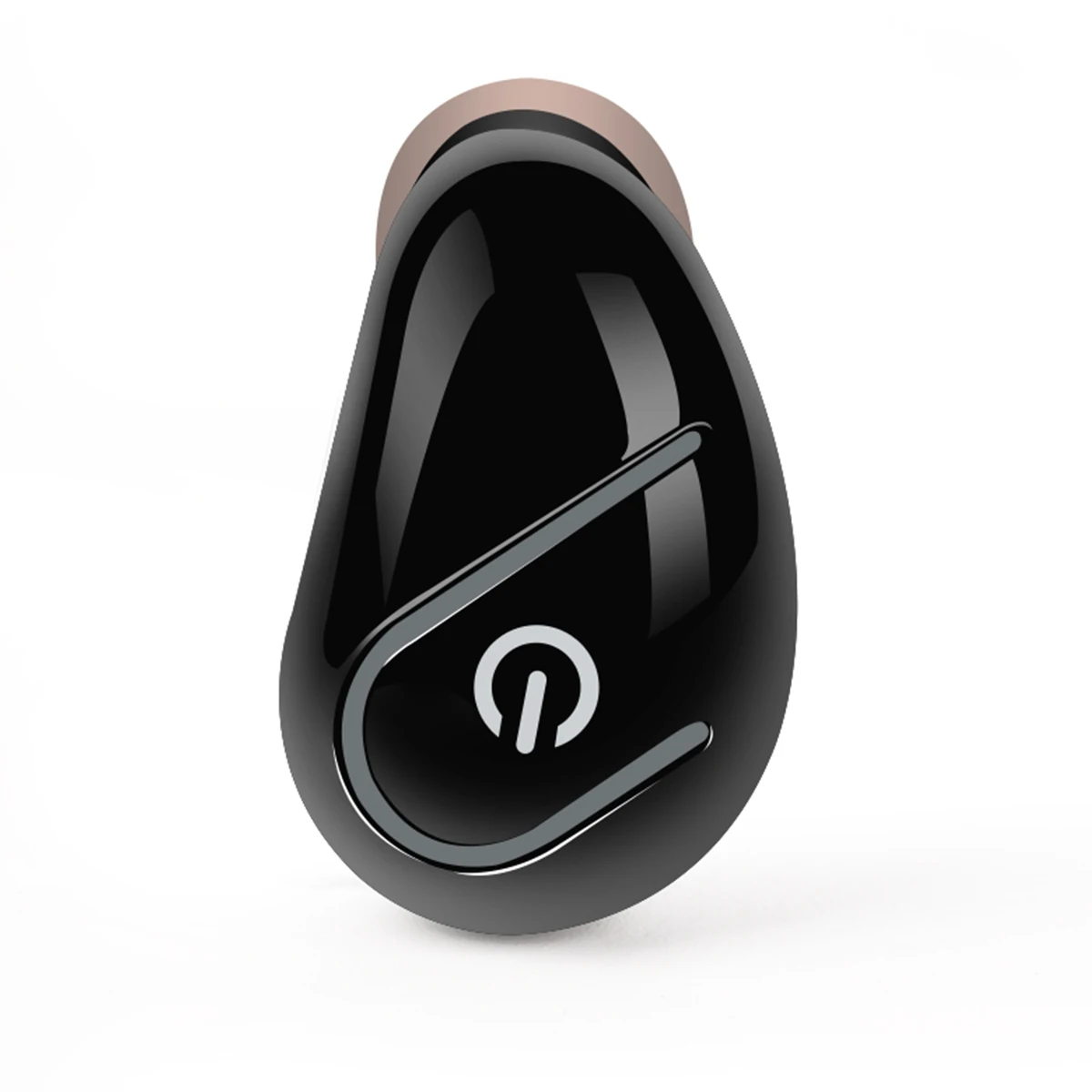Мини беспроводные Bluetooth наушники Моно портативный наушник одиночный скрытый