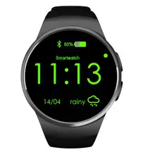 Smart watch kw18 nfc pulsmesser sim tf smartwatch android 2.5d ogs touchscreen smart armbanduhr bluetooth facebook buit
