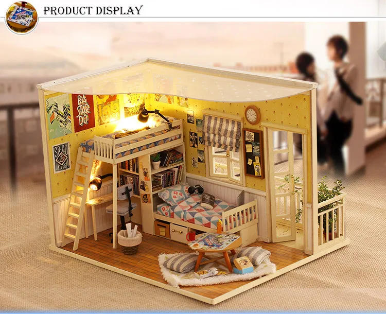 Я и мой компаньон DIY Домик теплая серия домик головоломка давая творческие игрушки для мужчин и женщин
