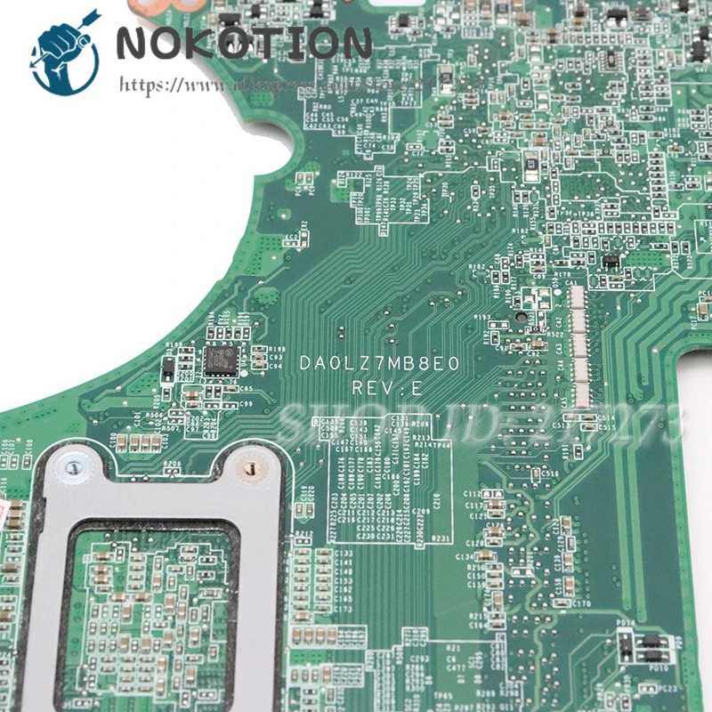 NOKOTION DA0LZ7MB8E0 11S90000643 основная плата для ноутбука lenovo U310 материнская плата I3-2365M процессор DDR3