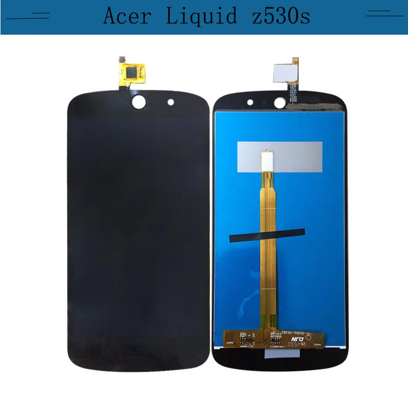 100% протестированный ЖК дисплей для Acer Liquid Z530 + дигитайзер сенсорного