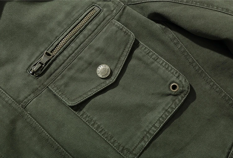 Для мужчин Курточка бомбер хлопковые пальто весна военно-тактические мульти карман куртки армии верхняя одежда мужской Повседневное ВВС