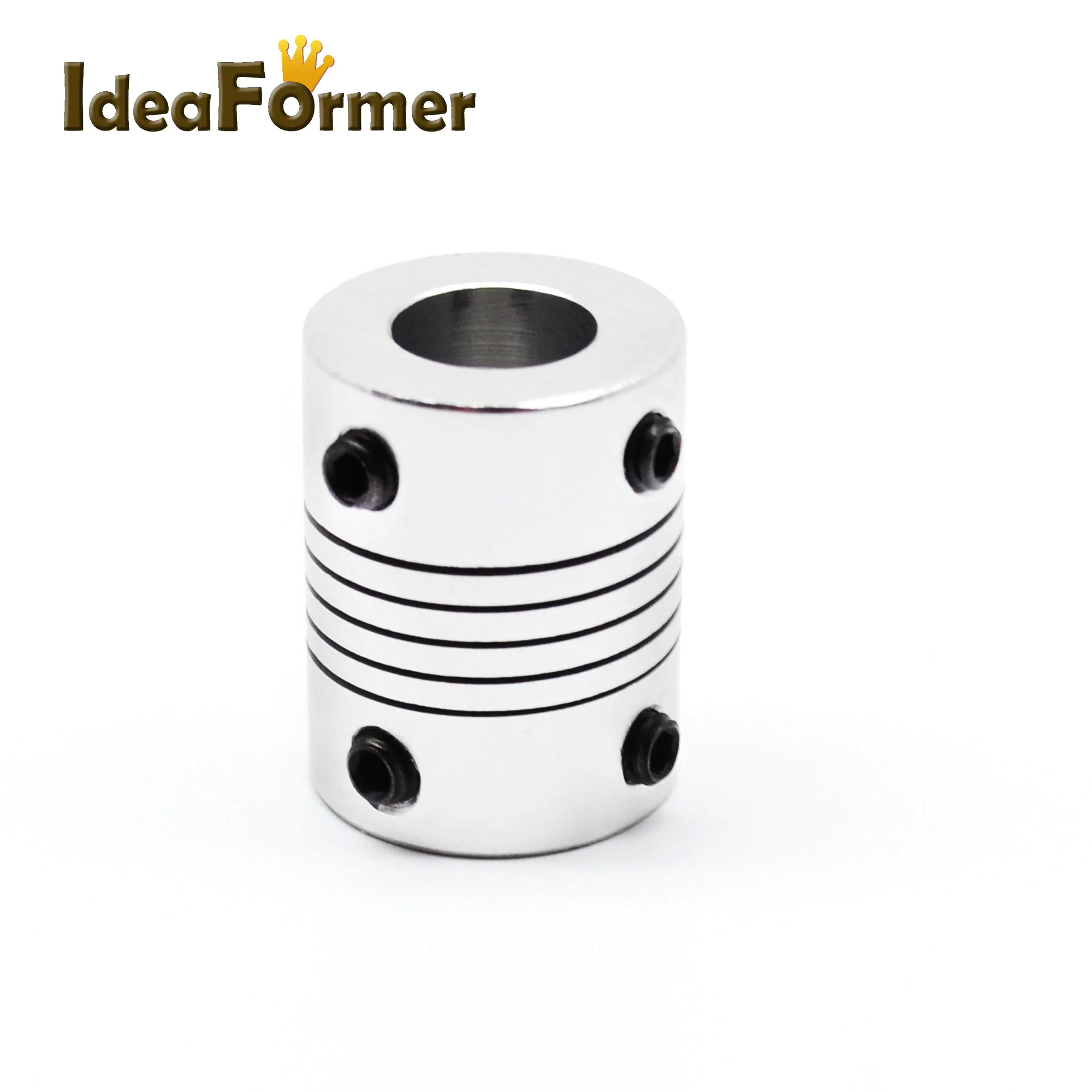 

3D printer Motor Jaw Shaft Coupler Flexible Coupling 5x5/6/8/10/6.35x8/8x8/mm Multiple Options OD Height Whoelsale Connectors