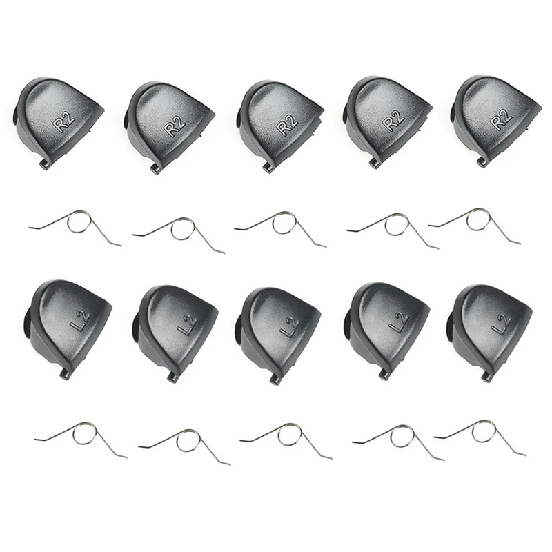 

L2 R2 Trigger Replacement Parts Buttons For PlayStation 4 PS4 Controller 5 Pairs