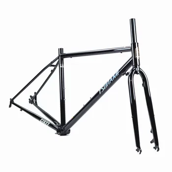 

TSUNAMI Road Bike 700C 4130/520 steel Tourist Bicycle Frame Mechanical Disc Brake 43/47/50