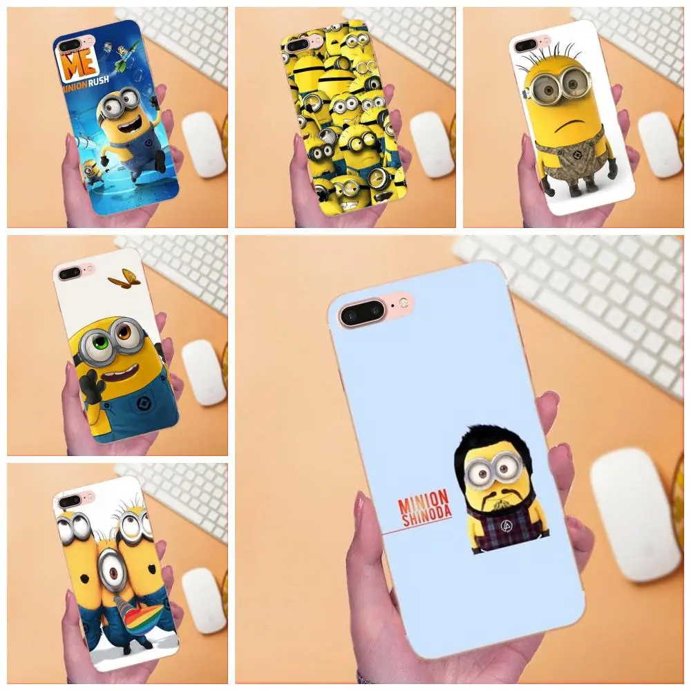 Красочные стильные модные Миньоны мой Единорог Агнес стиль для Apple iPhone 4 4S 5 5C 5S SE 6