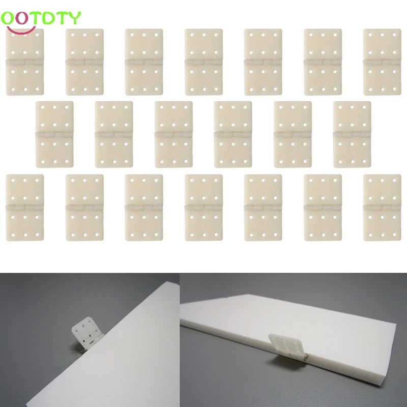 20Pcs Hinge Linker Plastic Large for RC Airplane Aircraft Helicopter Quadcopter