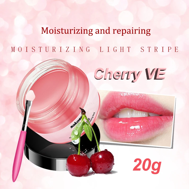 

Vitamin Lips Care Night Hydrating Rejuvenation Lip Mask Cream Maintenance Moistened Pinky Lip Long Lasting Nourish Protect
