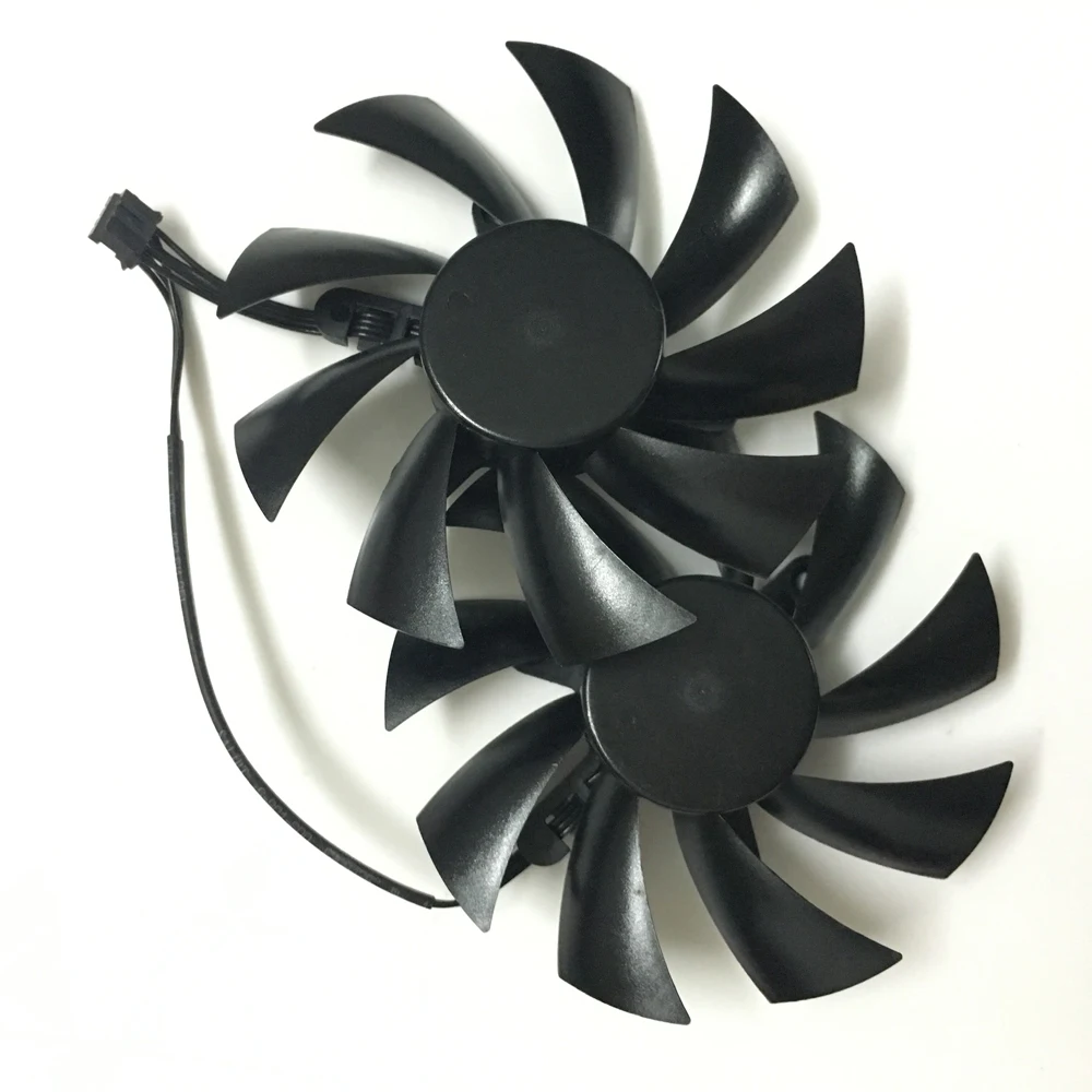 2 шт./лот pla09215b12h 0.55a 4PIN Графика карта вентилятор для EVGA Gtx760 GeForce GTX 760 Видеокарта
