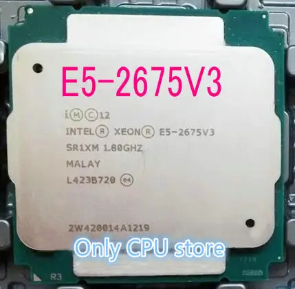 E5-2675 V3 Intel Xeon E5-2675V3 1,80 ГГц 16-Core 40 Мб E5 2675 V3 LGA2011-3 TPD 110 Вт