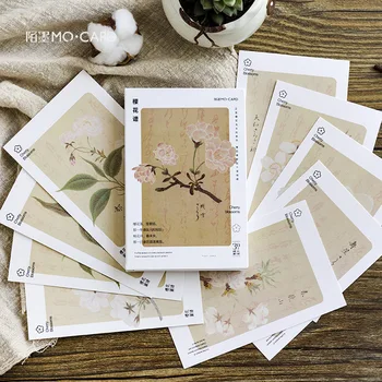 

30 Sheets/Set Cherry Blossom sakura series Postcard/Greeting Card/Message Card/Birthday Letter Envelope Gift Card