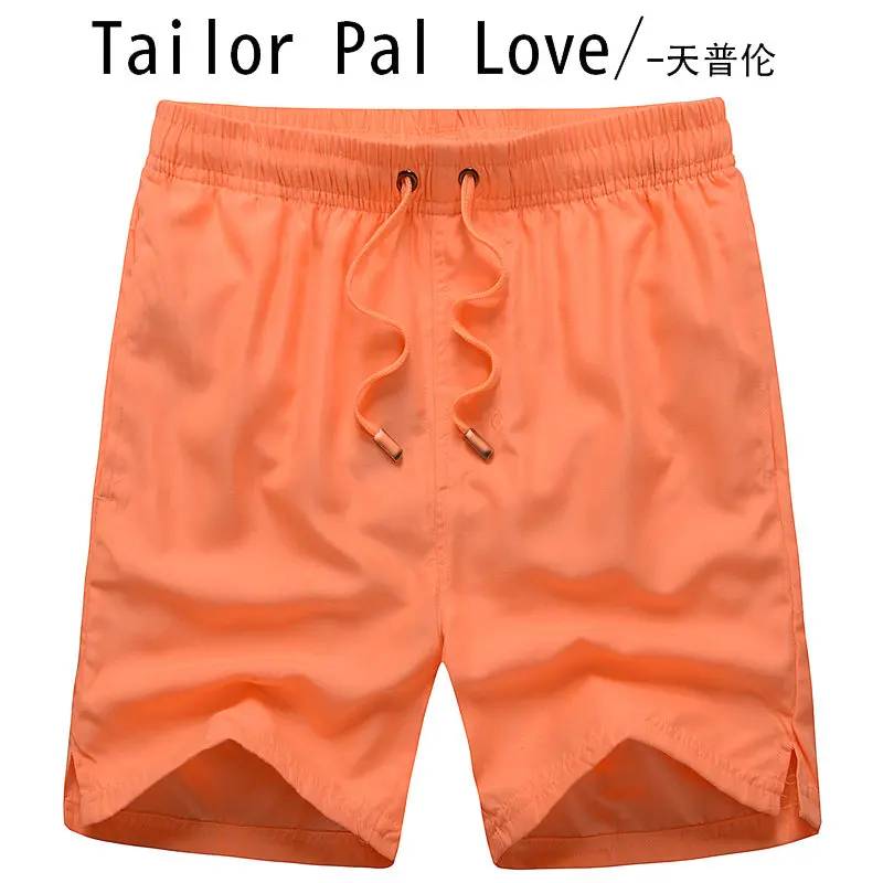 Новое поступление мужские пляжные шорты брендовые быстросохнущие Мужские Короткие повседневные брюки плюс размер XXXL спортивные брюки бордшорты - Цвет: Color as shown