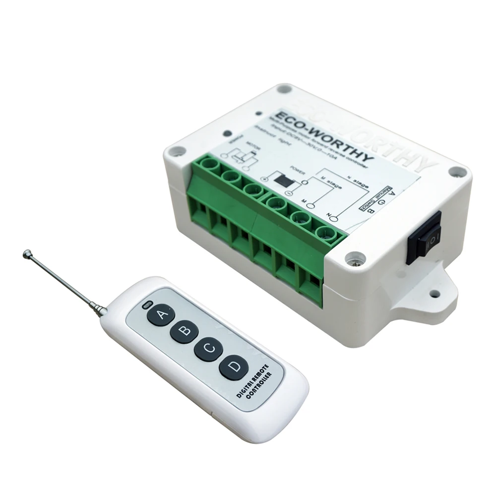 Dc8-30v Wireless Remote Motor Control Switch Kit for Auto Lift Linear Actuator for sale online