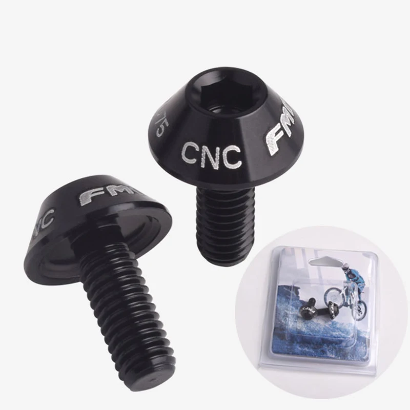 

2pcs Aluminum Bike Bicycle Water Bottle Cage Bolt Screws Mountain MTB 7 Colors