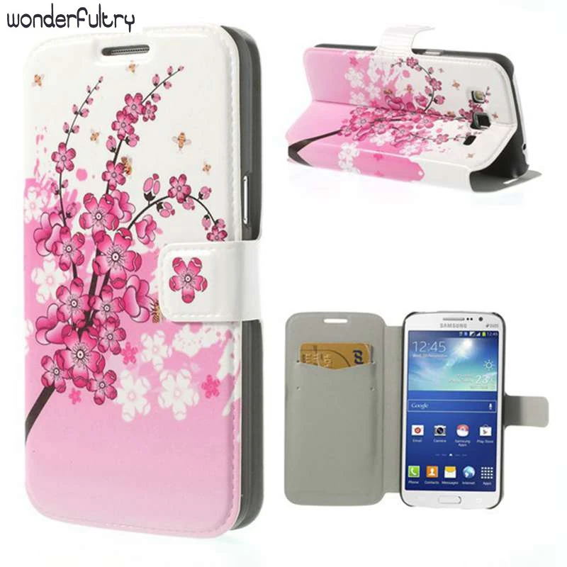 Wonderfultry Capa Cases Patterns Beautiful Flip PU Leather