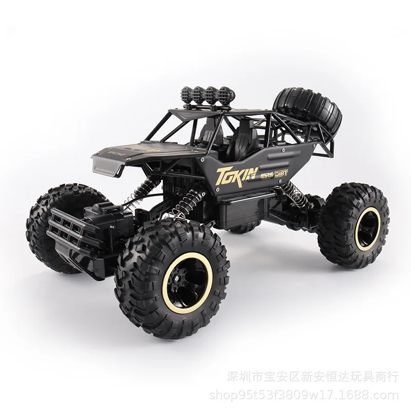 1/12 RC автомобиль 4WD восхождение автомобиля 4x4 забавные двойные двигатели Bigfoot автомобиль дистанционного Управление модель внедорожного автомобиля игрушки для детей - Цвет: 37cm