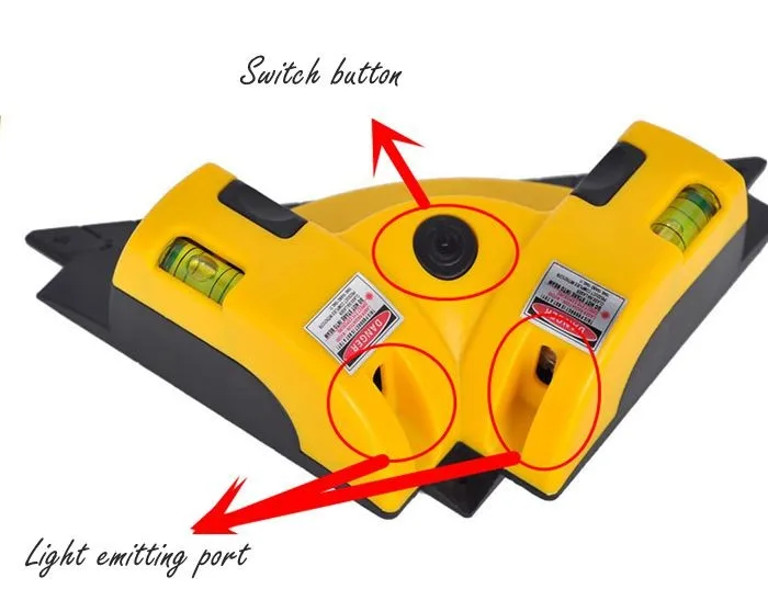 90 градусов прямым углом лазерный, лазерный прибор, маркировка устройства, инфракрасный уровень инструмент, горизонтальная линейка