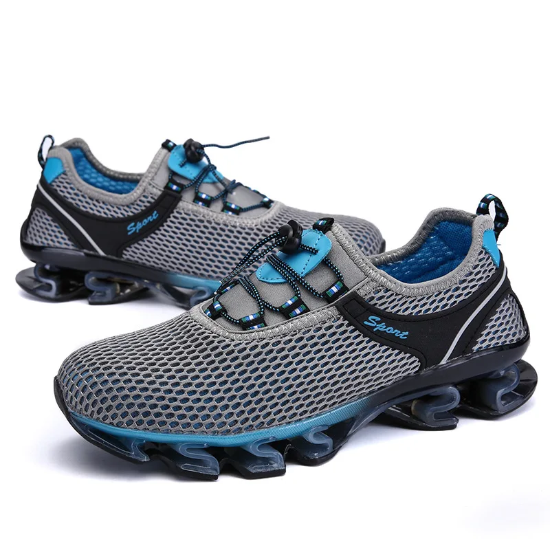 

Super Popular Men Big Shoes Breathable Men Sneakers Bounce Shoes Bounce Sports Shoes Blade Jogging Walking Shoes