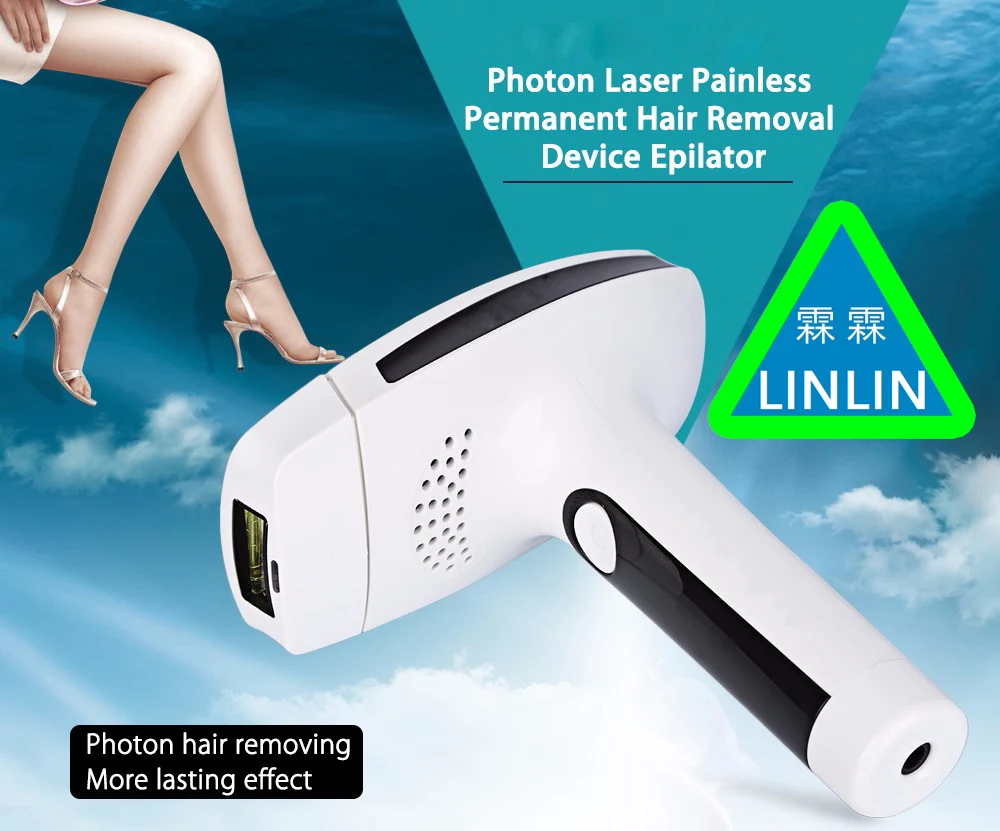 Linlin ipl постоянным безболезненно D Эпиляторы лазерная эпиляция леди Эпиляторы для всей Средства ухода за кожей бикини Для женщин